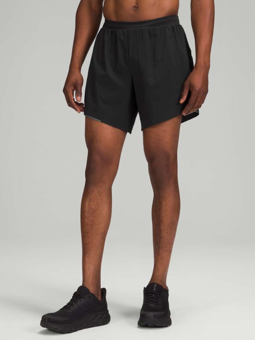 Lululemon Outpacer Short 6" Black Medium